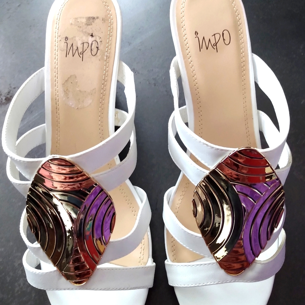 IMPO white sandals